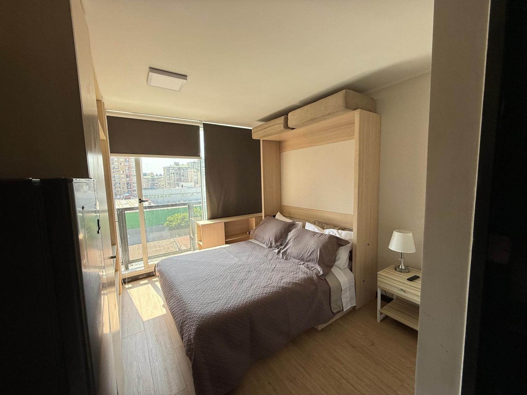 Depto Stgo Centro A Pasos Parque Almagro Apartamento